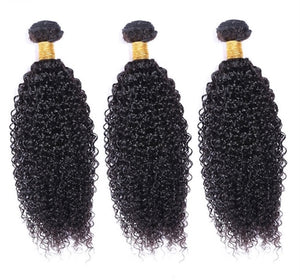 3 Bundles of Kinky Curly Premium Quality 100% Human Virgin Hair