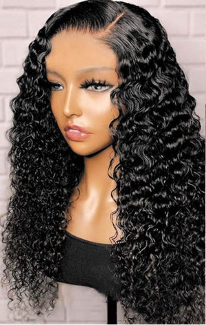 Virgin Deep Wave Lace Front Wig